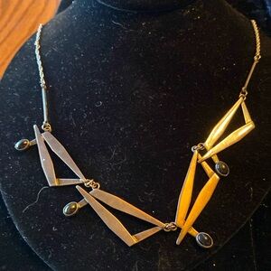 Sterling Modernist Necklace